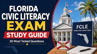 Florida Civic Literacy Exam (FCLE) | Complete Study Guide & Outline #fcleexam #civic
