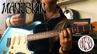 Måneskin - I WANNA BE YOUR SLAVE | Guitar Cover Resimi