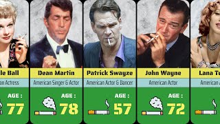 Hollywood Actors Who Smoked Themselves to Death