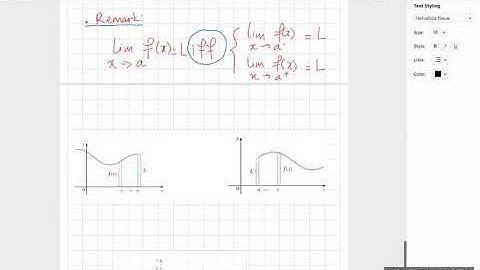 Section 2.2 The Limit of a Function   part 2