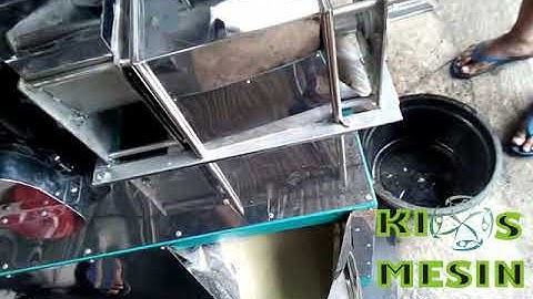 SIMPEL Mesin Pemeras Jahe, Lengkuas, Kunir, Kunyit, Daun Cincau