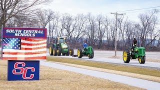 FFA Drive Your Tractor to School at South Central School