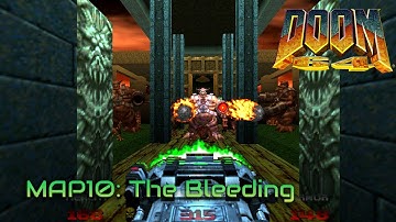 Doom 64 | MAP10: The Bleeding | 100% Playthrough