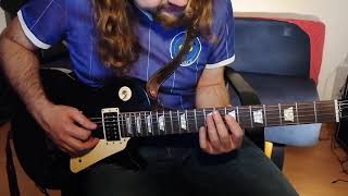 Video thumbnail of "Primal Scream - Damaged Solo Lesson with Tabs"