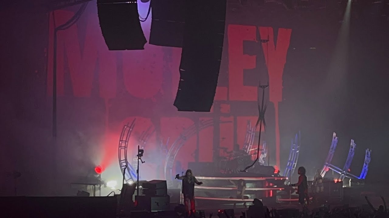 Mötley Crüe’s set on The World Tour - 2/10/2023 - Atlantic City, NJ