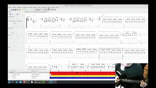 Celtic Frost / In The Chapel In The Moonlight played on Fedora 39 with TuxGuitar and Guitarix