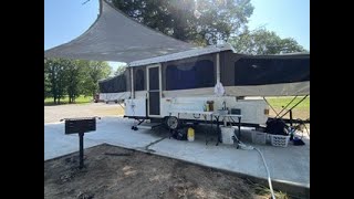 Before and Afters of Pop Up Camper Remodel