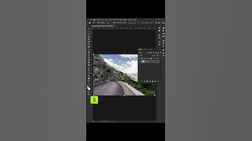 Photoshop sky replacement effect Photoshop CC editing tutorial Photoshop speed art #short #photoshop
