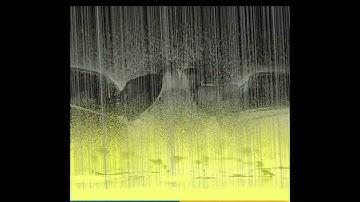 Kiss the rain (shower)-Generative Art