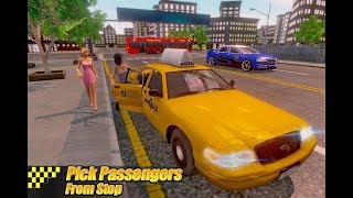 NY City Taxi Transport Driver Cab Parking SIM - Android Gameplay screenshot 1