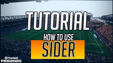 PES 2020 | How to use SIDER [PC Mods]