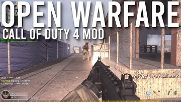Call of Duty 4 Modern Warfare Multiplayer In 2022 (Open Warfare Mod) | 4K
