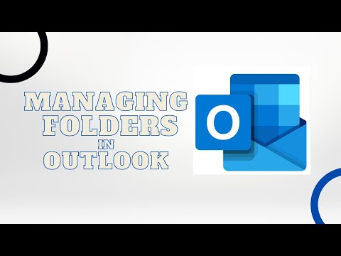 How to manage folders in MS Outlook | MS Outlook Tutorial | Bangla