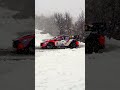 Rally1 cars + snow = 🤩