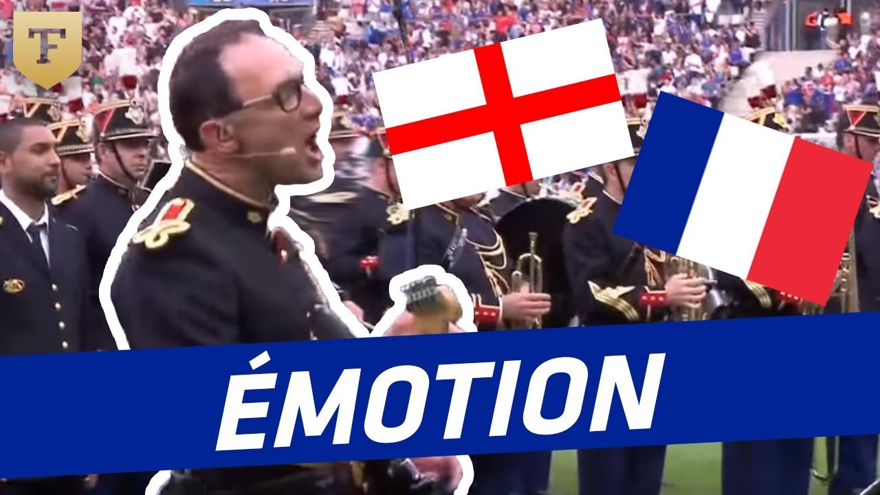 France   England  Stade de France sings Dont look back in anger Oasis