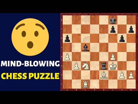 Mind-blowing Chess Puzzle - The Luzhin Defense