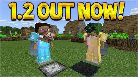 MINECRAFT 1.2 OUT NOW! - 1.2 UPDATE OFFICIAL RELEASE LET