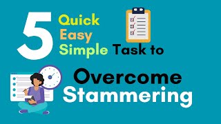 5 Quick & Easy Task To Overcome Stammering | Ankush Pare [ENGLISH SUBTITLE]