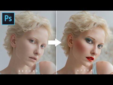 Wideo: Jak Zrobić Makijaż W Photoshopie