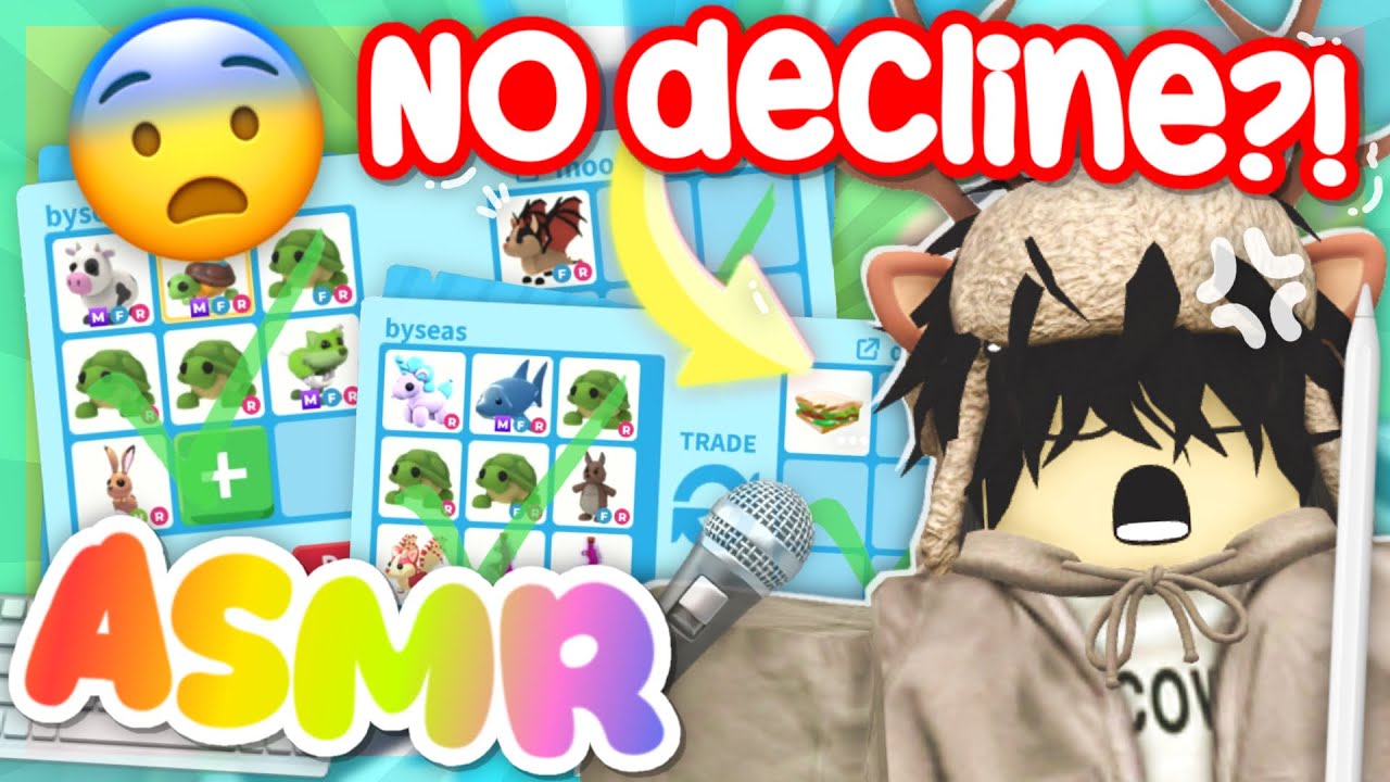 20 МИНУТ *АСМР* ТОРГОВЛИ... НО Я НЕ МОГУ НАЖАТЬ «ОТКЛОНИТЬ»?! 😨 (Усыновите меня!)