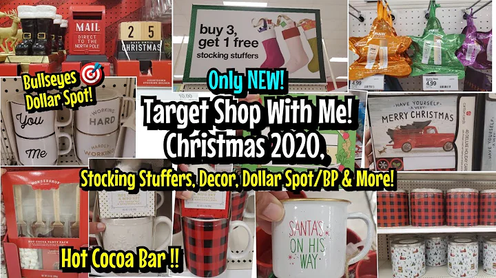TARGET SHOP WITH ME CHRISTMAS 2020 STOCKING STUFFERS, DOLLAR SPOT BULLSEYES PLAYGROUND, DECOR & MORE