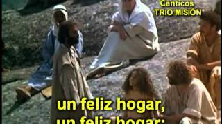 Video thumbnail of "TRIO MISION - Con cristo en la familia"
