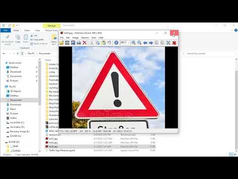 CS50 AI Traffic Sign Detector Project