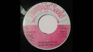 Poor Man Style Riddim Mix (Thompson Sound)
Such an underrated gem of a Riddim. Thompson Sound is my sound! Hope I didnt miss any versions...as usual. #reggae #dancehallreggae #thompsonsound
Freddie McGregor - Let Me Be The One
Eek-A-Mouse - Always On My Mind
The Viceroys - Love Is A Key
Barrington Levy - Poor Man Style
Version Poor Man Style Riddim Mix (Thompson Sound)
