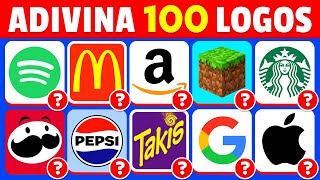 Adivina 100 Logos en 3 Segundos  | Logo Quiz 2024