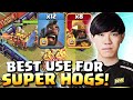 KLAUS finds the PERFECT WAY to use SUPER HOG RIDERS! GENIUS! Clash of Clans
