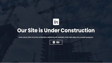 Build A COMING SOON Website Landing Page
