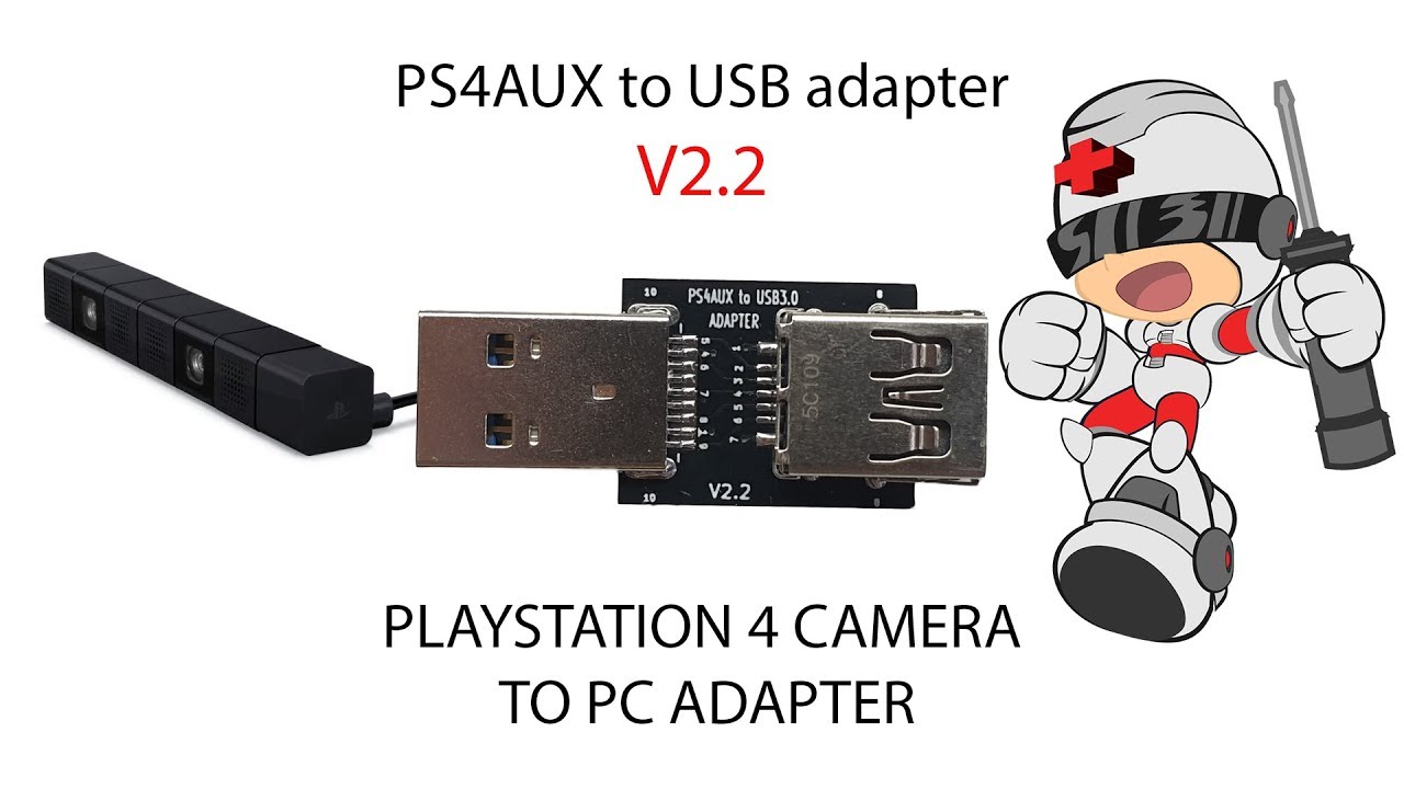 permeabilitet Amorous Messing PS4AUX to USB3 adapter for PC New version = V2.2 - YouTube