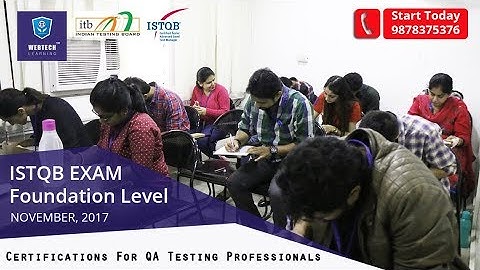 Reviews of ISTQB certification By Software Testing Trainees at WebtechLearning