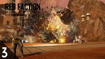 Red Faction Guerrilla ReMARStered Walkthrough Gameplay Part 3