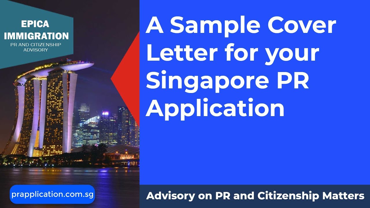 singapore pr cover letter template