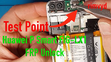 Huawei P Smart FIG LX1 FRP Google account unlock ,TP Android 9.1.0