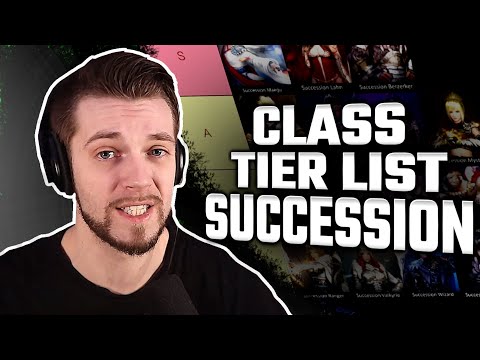 CLASS TIER LIST | SUCESSION PVE | Black Desert Online