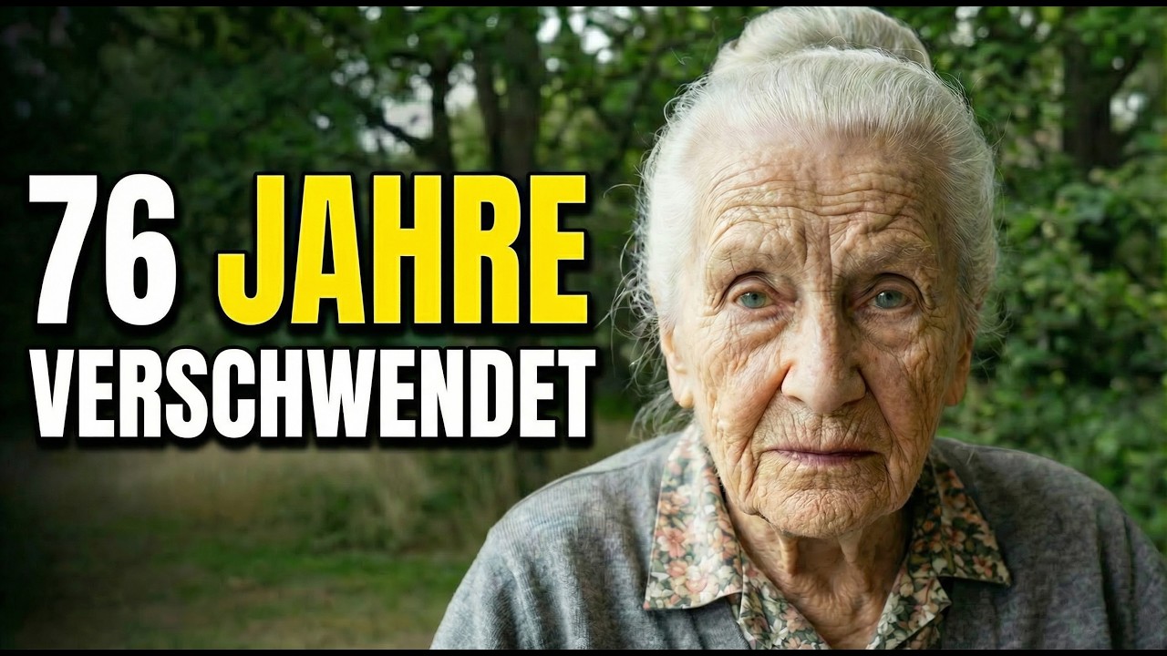 Ich bin 103... Es dauerte 70 Jahre, das zu verstehen