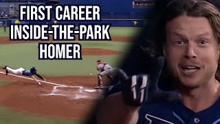 Brett Phillips hits an inside the park home run, a breakdown