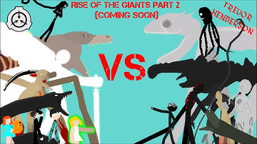 Trevor Henderson vs SCP: Rise of the Giants Part 2 (TEASER)| Sticknodes Battle!