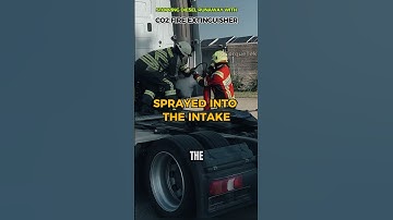 STOPPING Diesel Runaway with CO₂ Fire Extinguisher #TorqueTek