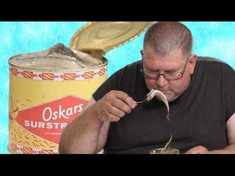 swedish eating surströmming｜TikTok Search