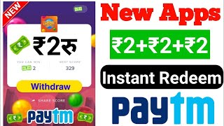 Minimum Redeem ₹2 Instant Free Paytm Cash || New Earning App 2020 || Best Paytm Cash Earning App