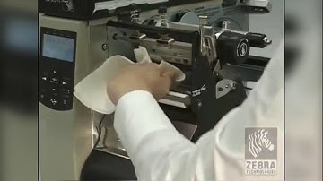 Zebra XI Series Printhead Cleaning