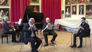 Ernesto Cavallini Trio per flauto, oboe, clarinetto e pianoforte Finale (Scherzo) LIVE