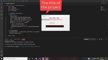 Alarm clock in Python with Tkinter