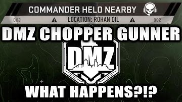 Modern Warfare 2 DMZ Chopper Gunner Fight & Loot!!