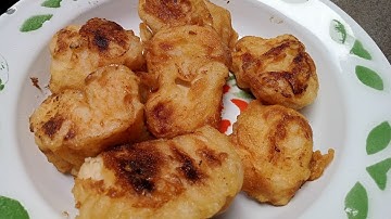 cara membuat tape goreng tepung renyah//enak dan lembut
