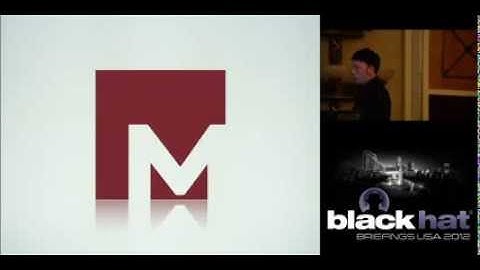 Blackhat 2012: Intrusion Detection