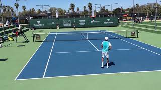 Match point, ITF Grade 1 International Open of Southern California Boys Singles, March 27, 2021 screenshot 4